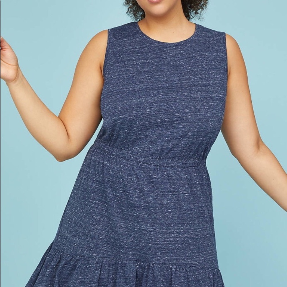 Lane Bryant NWT Tiered Dress Space-dyed Size 22/24